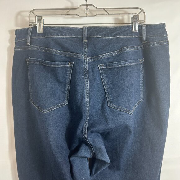 Code Bleu Soho Skinny denim high rise skinny jeans 28 in inseam size 16W - Picture 5 of 8